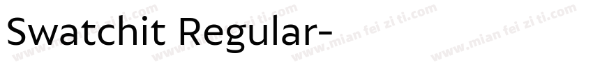 Swatchit Regular字体转换